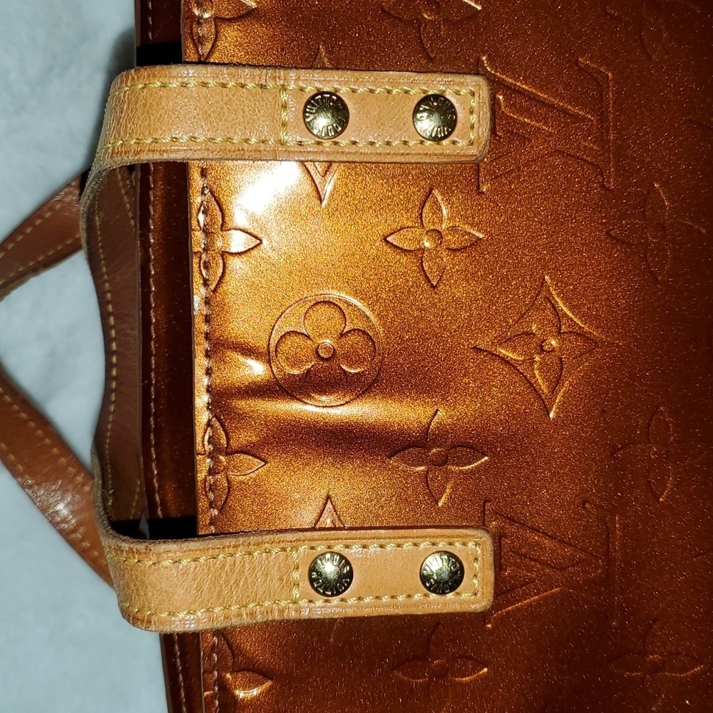 Louis Vuitton Monogram Vernis Reade PM Bronze Brown - Picture 8 of 14